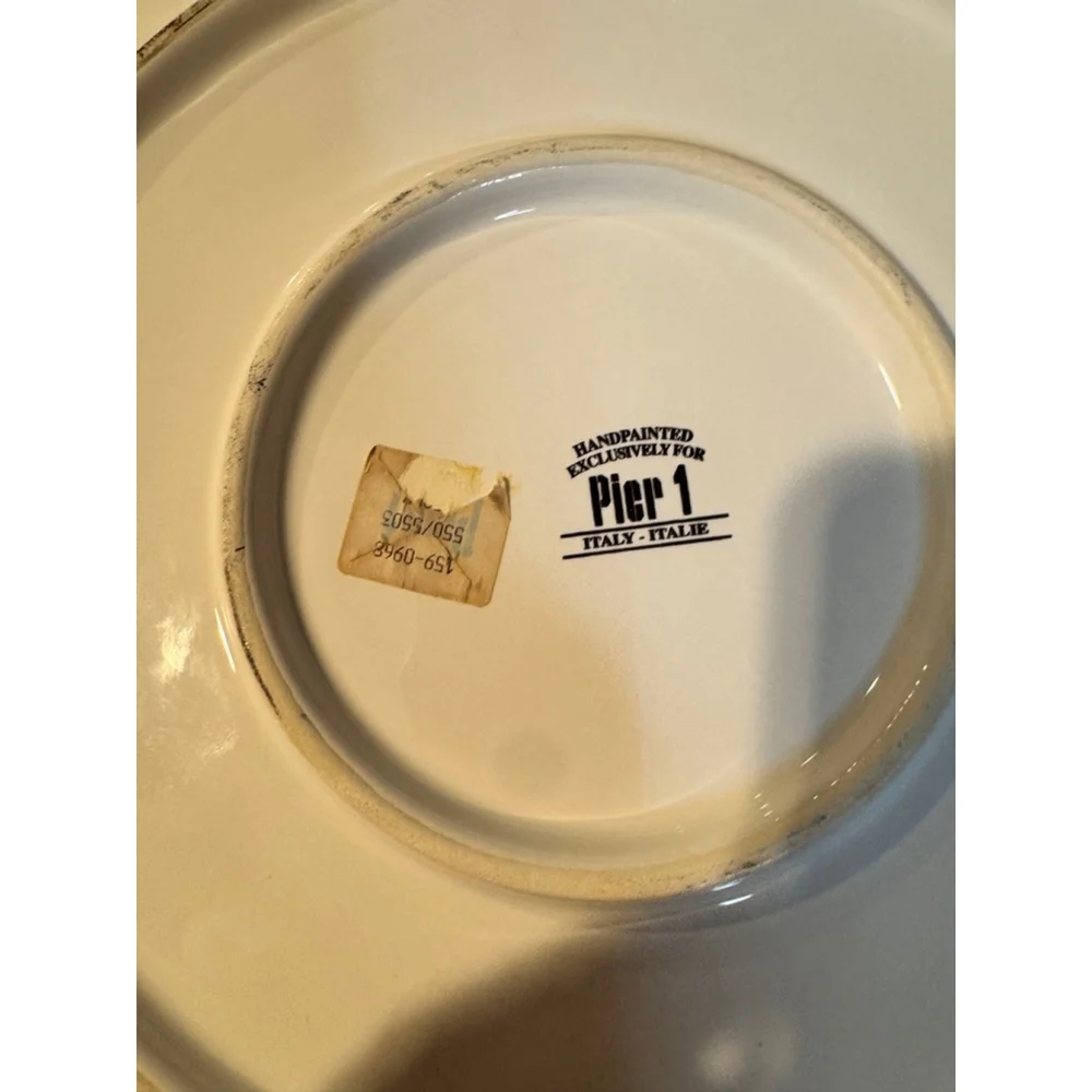 Pier 1 Decorative Plate Multi-color